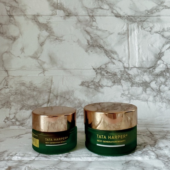 Brand New TATA HARPER Resurfacing Mask 7. 5ml ➕ Regenerating Cleanser 15ml - Picture 2 of 2